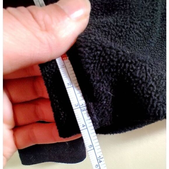 Walt Disney World Tinkerbell Pullover Fleece Black Quarter Zip Size XS - Picture 5 of 6